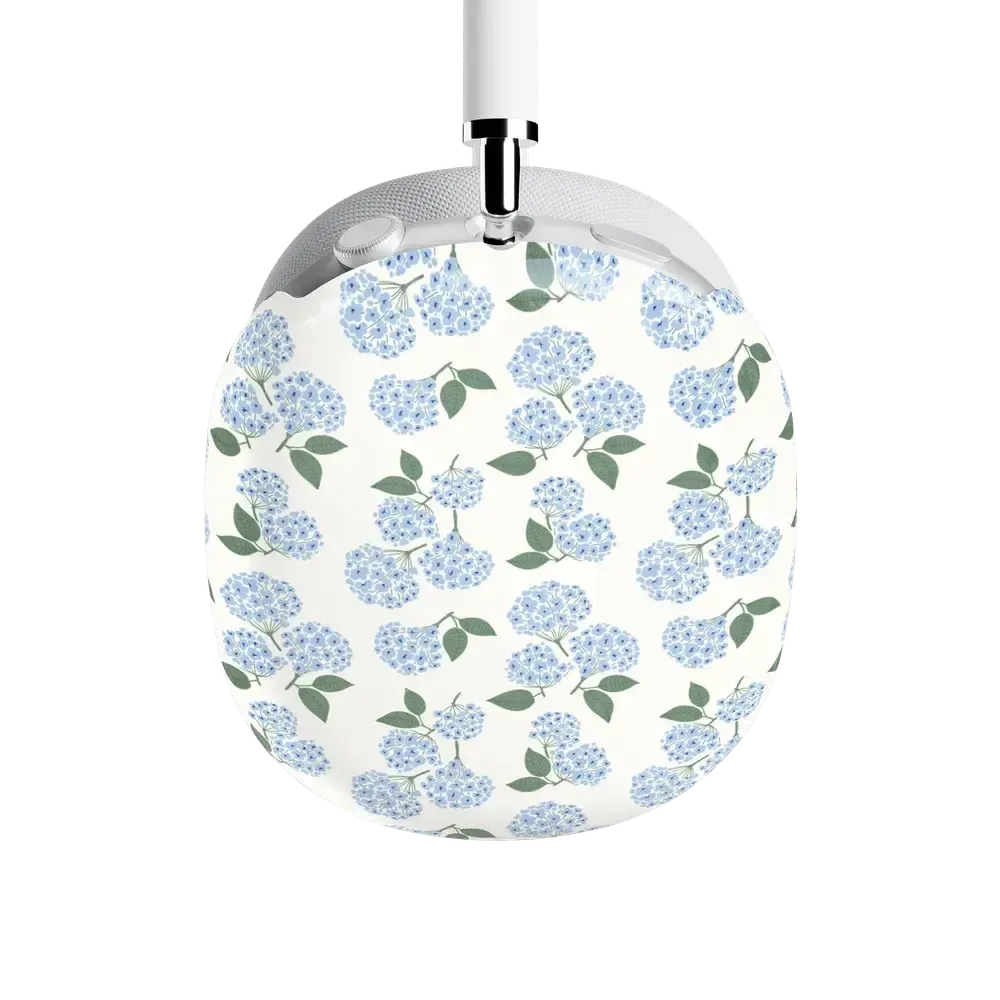 Nantucket Cottage | Blue Hydrangea AirPods Max Case - Nailaer