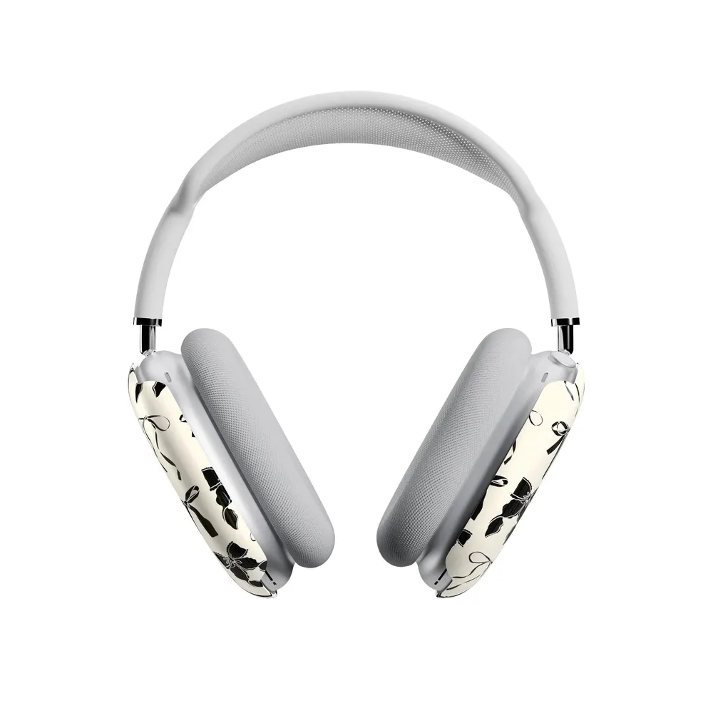 Goth Girlie | Black Bows AirPods Max Case - Nailaer