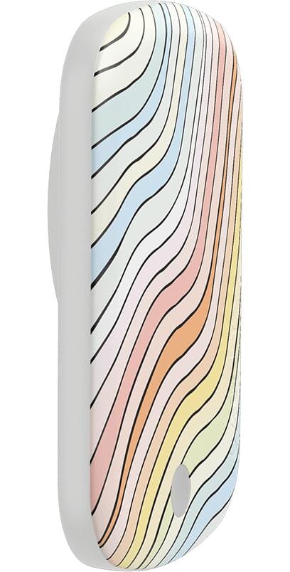 Ride The Wave | Pastel Rainbow Lined Power Pod - Nailaer