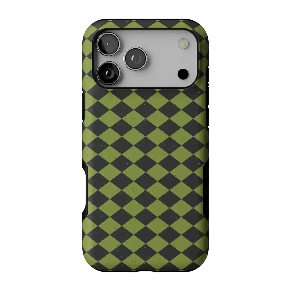 Wicked Hex | Green Checkered Case - Nailaer