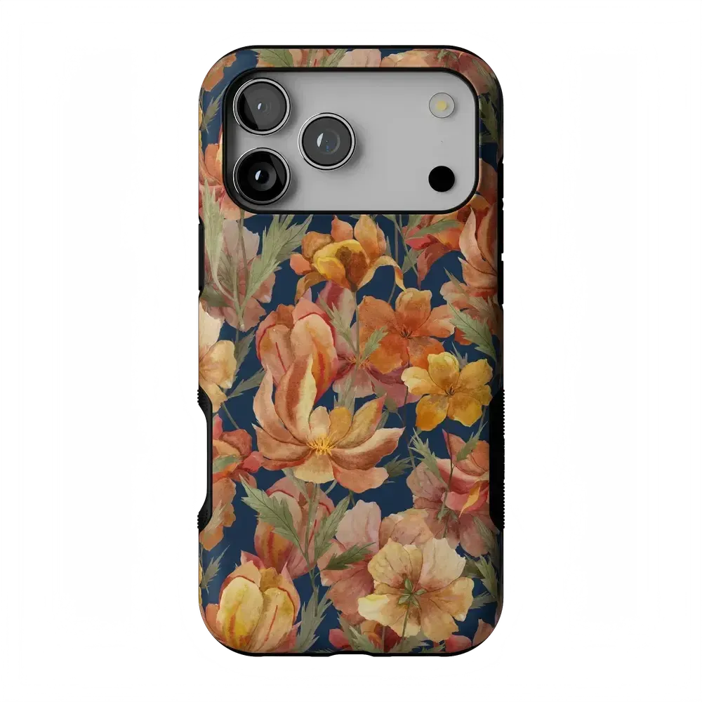 Fallen Gold | Antique Floral Case - Nailaer